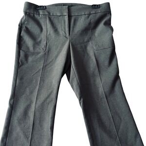 LOFT‎ Petites Marisa Trouser Women's Size 8P Olive Green Career Dress Pants